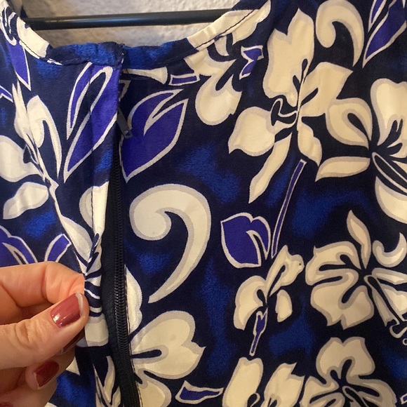 Vintage Jackie K Hawaiian maxi dress size medium - Picture 3 of 4
